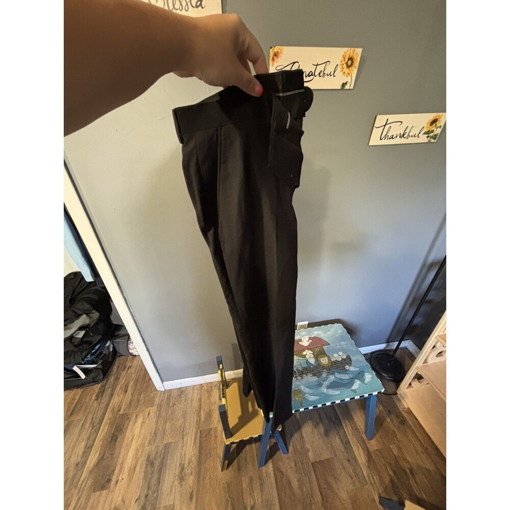 Perry Ellis Portfolio Men’s Black Dress Pants Size 34x32